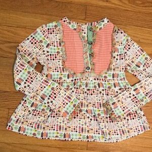 Matilda Jane little girls shirt size 6